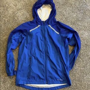 LL Bean boys rain coat size XL 18